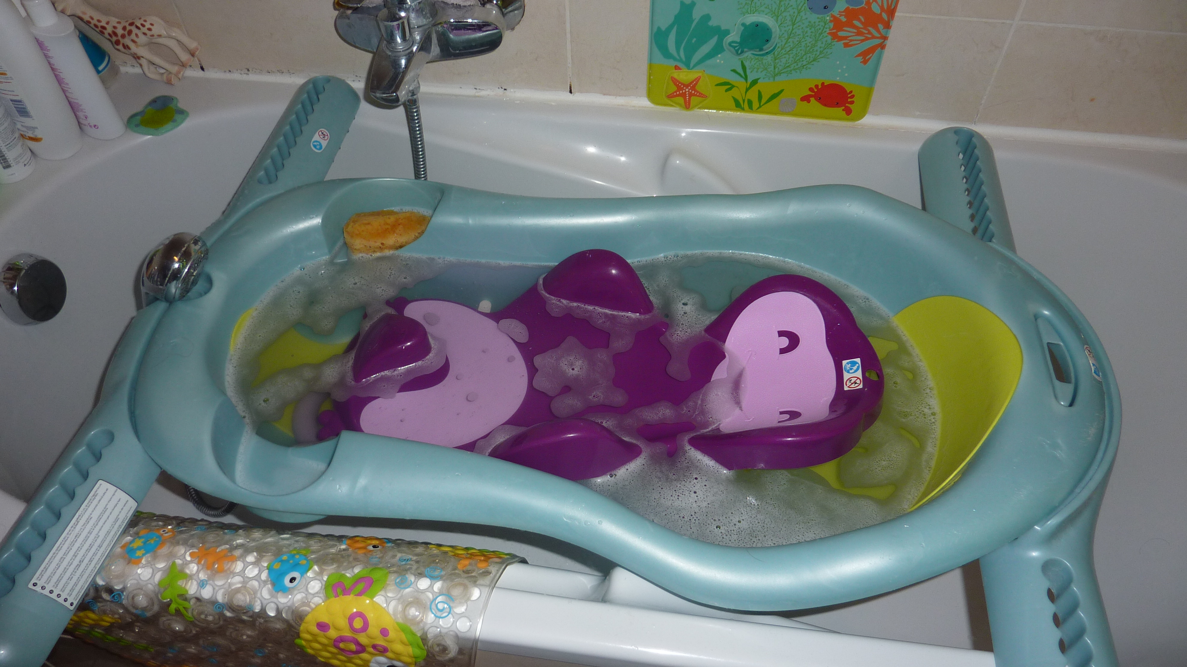 J'ai testé] La baignoire pliable Flexi Bath Stokke - sweet mum